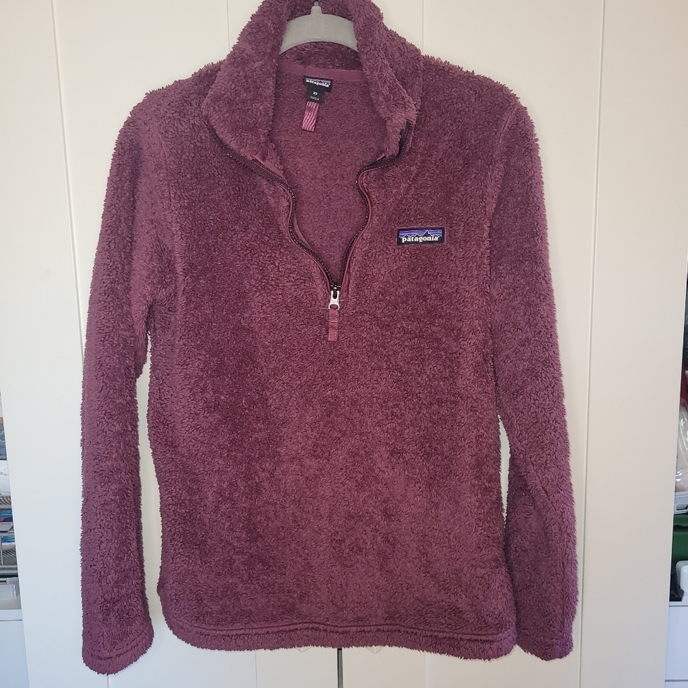 Patagonia Women's Los Gatos 1/4-Zip XS color: Light Balsamic